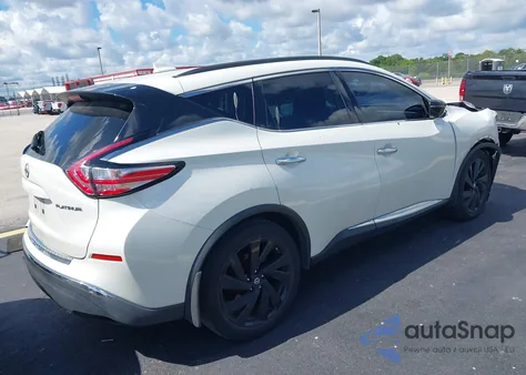 2017 Nissan Murano Platinum from USA, damaged, VIN 5N1AZ2MG4HN173351
